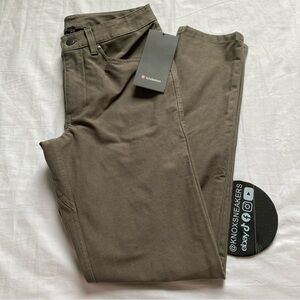 Lululemon ABC Pant Slim 32”L Utilitech ROVR Rover Brown Men’s Size 28